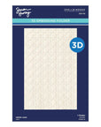 Spellbinders - Timeless Textures Collection - 3D Embossing Folder - Rattan Cane-ScrapbookPal