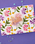 Spellbinders - Timeless Textures Collection - Stencils - Flowing Florals-ScrapbookPal