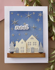 Spellbinders - Timeless Trees Collection - Dies - Mantle Village-ScrapbookPal