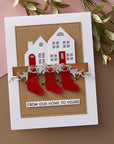 Spellbinders - Timeless Trees Collection - Dies - Mantle Village-ScrapbookPal