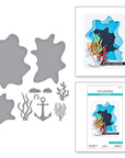 Spellbinders - Tunnel Scapes Collection - Dies - Underwater Tunnel-ScrapbookPal