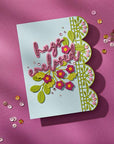 Spellbinders - Vivid Expressions Collection - Dies - Berry Fields Border-ScrapbookPal