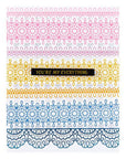 Spellbinders - Vivid Expressions Collection - Press Plates & Dies - Pressed Lace Borders-ScrapbookPal