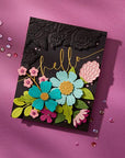 Spellbinders - Vivid Expressions Collection - Press Plates - Sweeping Script Sentiments-ScrapbookPal