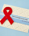 Spellbinders - We All Have Baggage Collection - Clear Stamps & Dies - Awareness Ribbon and Sentiments-ScrapbookPal