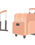 Spellbinders - We All Have Baggage Collection - Dies - Rolling Craft Tote-ScrapbookPal