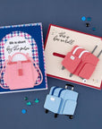 Spellbinders - We All Have Baggage Collection - Dies - Rolling Craft Tote-ScrapbookPal