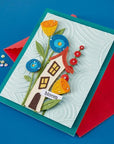 Spellbinders - Whimsical Village Collection - Clear Stamps - Whimsical Wishes-ScrapbookPal