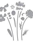 Spellbinders - Wildflowers Collection - Dies - Layered Wildflowers-ScrapbookPal