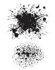Spellbinders - Wildflowers Collection - Press Plates - Splatters-ScrapbookPal