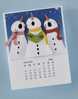 Spellbinders - Wonderland Collection - Press Plates - DIY 2026 Calendar-ScrapbookPal