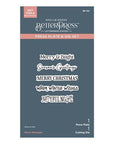 Spellbinders - Wonderland Collection - Press Plates & Dies - Merry Messages-ScrapbookPal