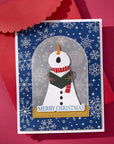 Spellbinders - Wonderland Collection - Press Plates - Snowfall Shimmer-ScrapbookPal