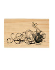 Spellbinders - Wood Mount Stamps - House-Mouse Party Streamers-ScrapbookPal