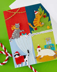 Spellbinders - Yana's Christmas Cats Collection - Dies - Christmas Cats-ScrapbookPal