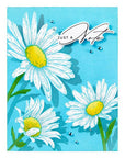 Spellbinders - Yana's Daisies Collection - Press Plates - Daisy Trio-ScrapbookPal