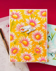 Spellbinders - Yana's Daisies Collection - Press Plates & Dies - Crafty Hugs Sentiments-ScrapbookPal