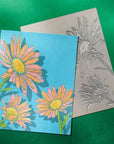 Spellbinders - Yana's Daisies Collection - Press Plates & Stencils - Daisy Trio-ScrapbookPal