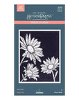 Spellbinders - Yana's Daisies Collection - Press Plates & Stencils - Daisy Trio-ScrapbookPal