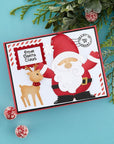 Stampendous - Holiday Hugs Collection - Dies - Santa Hugs-ScrapbookPal