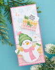 Stampendous - Holiday Hugs Collection - Dies - Snowman Hugs-ScrapbookPal