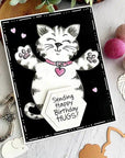 Stampendous - Hugs Collection - Dies - Kitty Hugs-ScrapbookPal