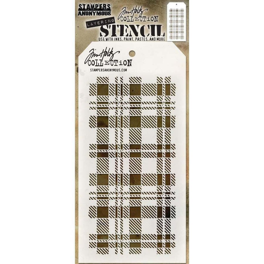 Stampers Anonymous - Tim Holtz Layered Stencil - Plaid-ScrapbookPal