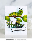 Pretty Pink Posh - Dies - Large Hello Shadow