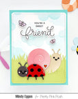 Pretty Pink Posh - Clear Stamps - Hello Friend