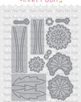 Pretty Pink Posh - Dies - Stitched Dandelions