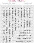Pretty Pink Posh - Clear Stamps - Upright Greetings: Fall