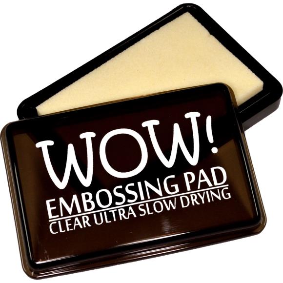 WOW! - Embossing Ink Pad - Clear Ultra Slow Drying-ScrapbookPal