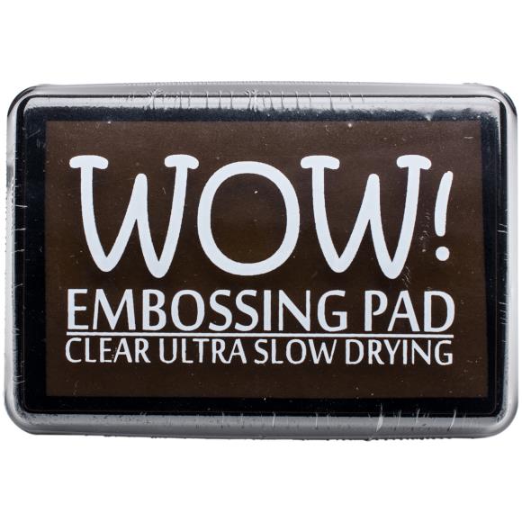 WOW! - Embossing Ink Pad - Clear Ultra Slow Drying-ScrapbookPal