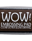 WOW! - Embossing Ink Pad - Clear Ultra Slow Drying-ScrapbookPal