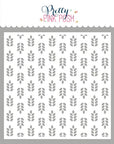 Pretty Pink Posh - Stencils - Wheat Pattern