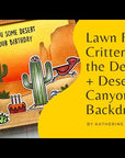 Lawn Fawn - Lawn Cuts - Desert Canyon Backdrop