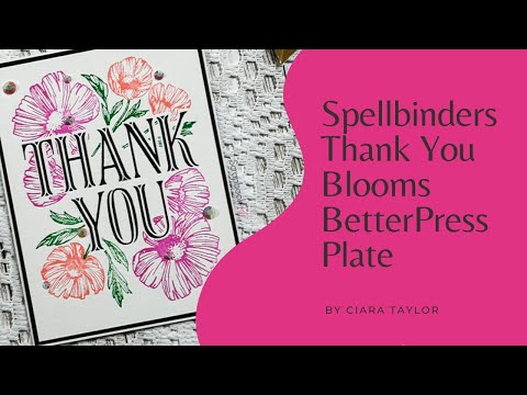 Spellbinders - BetterPress - Mini Ink Set - Flower Garden, 4 pack