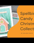 Spellbinders - Candy Christmas Collection - 3D Embossing Folder - Waffle Cone