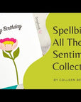 Spellbinders - All the Sentiments Collection - Clear Stamps - Birthday Messages