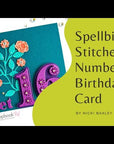 Spellbinders - Four Petal Collection - Dies - Four Petal Thank You Floral