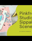 Pinkfresh Studio - Clear Stamps - Sippable Scenes