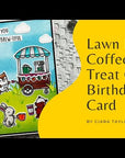 Lawn Fawn - Clear Stamps - Treat Cart Add-On: Coffee