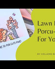 Lawn Fawn - Clear Stamps - Porcu-pine for You