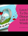 Lawn Fawn - Lawn Cuts - Ta-Da! Diorama! Grassy Hillside Inserts