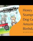 Honey Bee Stamps - 3D Embossing Folder - Paw Prints