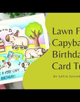 Lawn Fawn - Lawn Cuts - Capybaras!