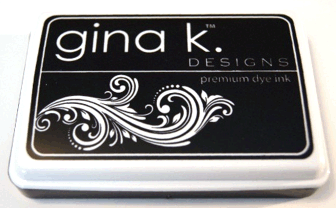 Gina K. Designs - Dye Ink Pad - Black Onyx