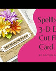 Spellbinders - The Painter’s Garden Collection - 3D Embossing Folder - Bamboo Trellis