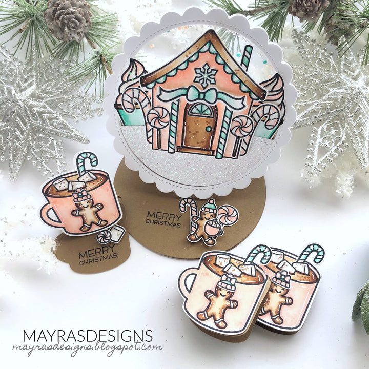 Gingerbread Fun with Lawn Fawn by Mayra