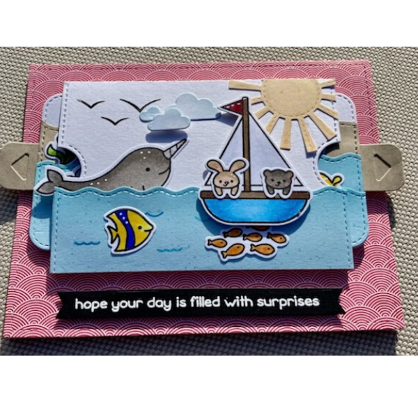 Smooth Sailing Slider Surprise Card